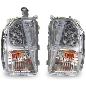 Fog Lights Assembly Compatible with Prius 4-Door 2012 2013 2014 2015 DRL Turn Signal Lamp Left & Right 8151147060 8152147060