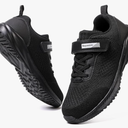 Kids Athletic Tennis Shoes, Lightweight Running Sneakers, Non-Slip Sport Shoes, Boys Girls, 28