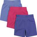 Hanes unisex-baby Shorts, Ultimate Flexy Knit, Baby & Toddler, 3-pack