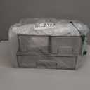 Vtopmart Stackable Storage Drawers Set of 3,Clear Plastic Organizer Bins for Makeup, Cosmetics, Beauty Supplies,Ideal for Vanity, Bathroom,Cabinet,Pantry Organization