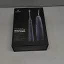 2-1 Oral Clean Kit- Water Dental flosser & Electric Toothbrush Combo- Brushing & Flossing- for Teeth Cleaning and Gum Health (Black)