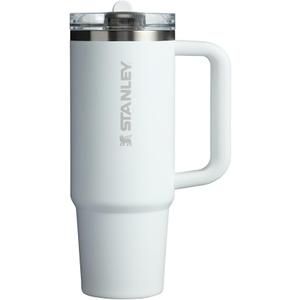 STANLEY Quencher ProTour Flip Straw Tumbler with Leakproof Lid | Built-In Straw & Handle | Cupholder Compatible for Travel | Insulated Stainless Steel Cup | BPA-Free (40 Ounces, Cream Fade)