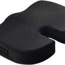 Comfortable and Soft Memory Foam Seat Cushion Orthopedic Chair Massage Pad for Home Office Coccyx