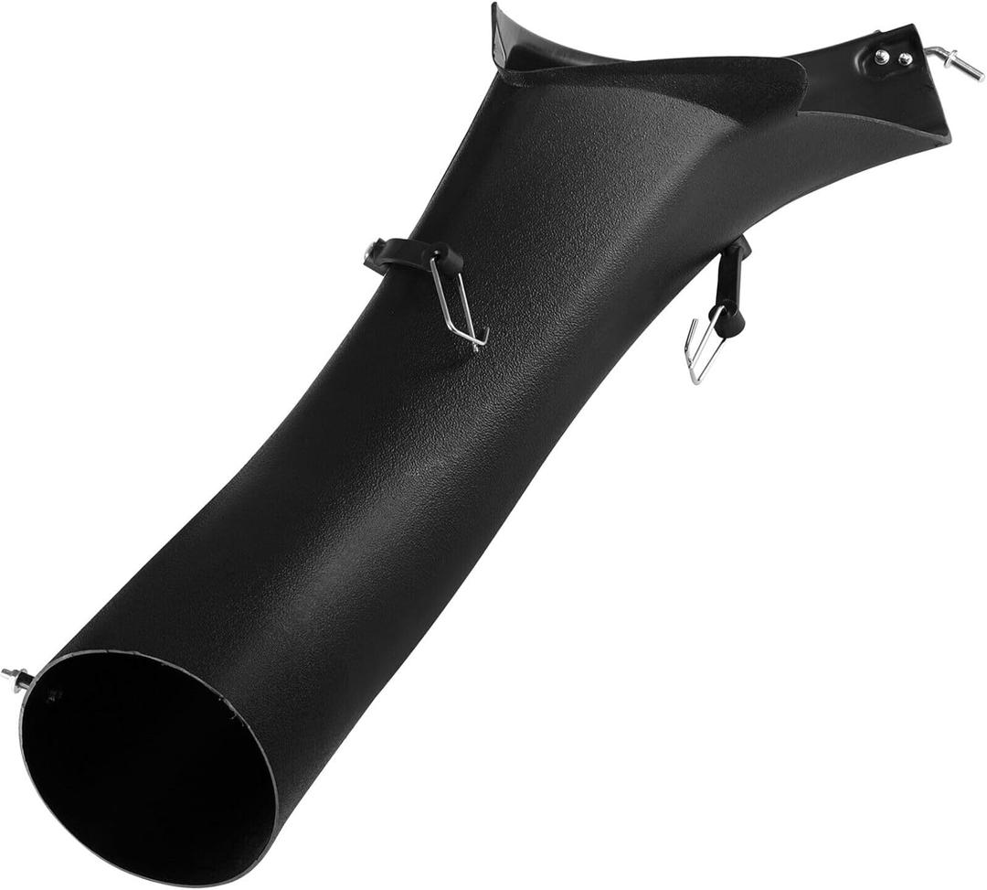 shiosheng Replacement Part AM135828 AM143911 Lower Bagger Chute Fit for John Deere D110 D120 D125 D130 E100 E110 E120