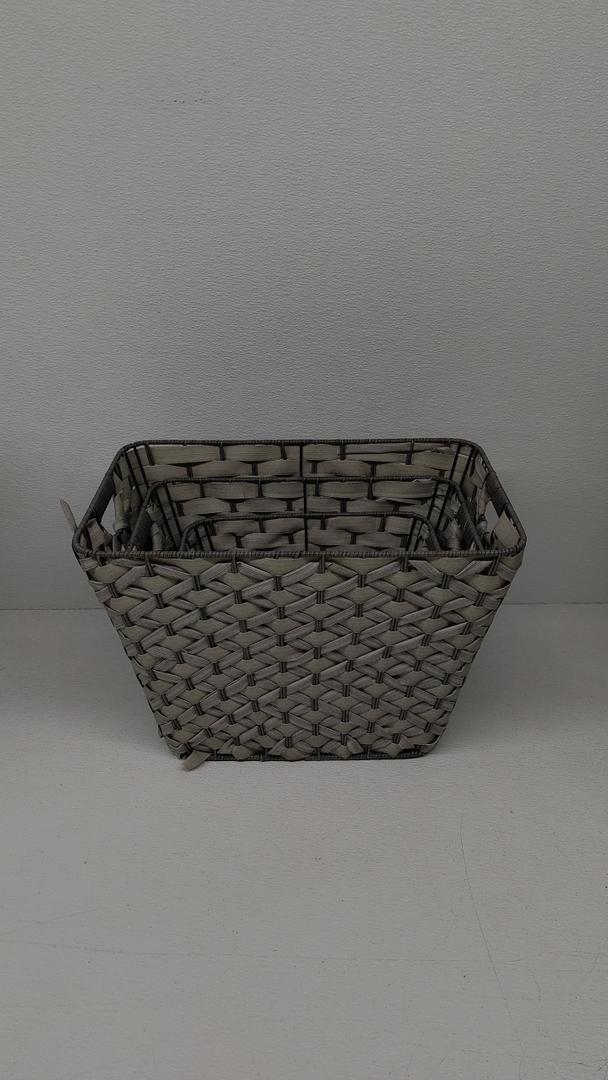 Knitted Baskets Set of 3