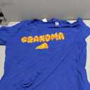 Grandpa Grandma Matching Birthday Squad Crew Pizza Family T-Shirt (Blue, XXL)
