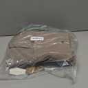 BAGSMART Tote Bag for Women, Foldable Tote Bag With Zipper Travel Large Shoulder Bag Handbag for Work-16.5''l X 6''wx 14''h