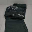 Bedsure Forest Green Twin XL Comforter Set - 5 Pieces Floral Bedding Sets Twin XL Bed in a Bag with Reversible Botanical Flowers Comforter, Sheets, Pillowcase & Sham