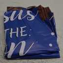 6FT Christmas Inflatable Nativity Scene Decoration Cross Blow up Outdoor Decor Jesus is The Reason for The Season Christian Cross for Christmas Nativity Holy Night Outdoor Yard Party Decor