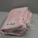 Large Woven Laundry Basket Hamper,100L Cotton Rope Storage Bin for Blankets,Toys and Clothes,Decorative Tall Nursery Hamper for Living Room,Baby Nursery,Bathroom and Bedroom,(Pink, XX Large)