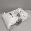 Anmao Natural Linen Curtains for Living Room 108 Inch Length 2 Panels Set, Light Filtering Semi Sheer Window Curtain Drapes for Bedroom with Curtain Rings and Clips, 52 Inch Wide Each Panel, Ecru