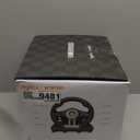 PXN Racing Wheel - Gaming Steering Wheel for PC, V3II 180 Degree Driving Wheel Volante PC Universal Usb Car Racing with Pedal for PS4, PC, PS3,Xbox Series X|S, Xbox One (black)