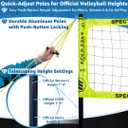 Park & Sun Sports Spectrum Classic: Adjustable Professional Outdoor Volleyball Net System