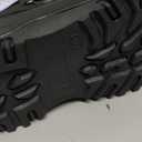 EQW Kids Snow Boots Waterproof Winter Boots for Boys & Girls Slip-on Warm Fur Lined Non-Slip Insulated Ankle Shoes (1.5 Big Kid, Black)