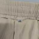 Comdecevis Men's Casual Cargo Pants Workout Joggers Stretch Sweatpants Hiking Drawstring Tactical Pants with Multi Pockets (3X-Large, Dark Khaki)