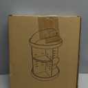 Yieach 360 Rotating Makeup Organizer for Vanity,Clear Spinning organizer and Make up organizers for Counter,Adjustable Lazy Susan Bathroom Organizer for Beauty Product and Skin Care Storage Carousel (NO Patterns Decor)