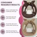 4 x Square Claw Clip for Thick or Fine Hair  Non-Slip Cozy Silicone Hair Clip, Flexible & Unbreakable Hair Claw, Lightweight Matte Finish, Strong Hold All Day (Black+White+Red+Khaki)