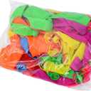 150pcs Fun Slap Balls for Boys and Girls Latex Unpoppable Punching Balloons for Parties Schools Celebrations Random Color