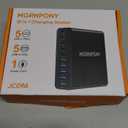 320W USB C Charger Block, 10-Port USB C Charging Station GaN III PD 65W PC Laptop Fast Charger Adapter for MacBook Pro/Air, DELL, iPad, iPhone, Samsung Galaxy (Green)