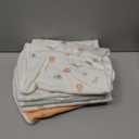 Organic Burp Cloths Baby Boy & Girl  5Pack Super Absorbent Cotton Burping Cloths for Babies, Soft & Plush Newborn Spit Up Rags, Infant Towels for Milk Spit Up, Unisex, Large 21" x 10" (Wilderness)