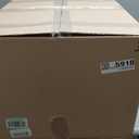 Lattice Design Outdoor Planter Box - 14.75 Square 13 Tall White Plant Pot - Decorative Plant Pots for Front Porch Decor - Flower Pots Outdoor Planters for Porch Patio or Garden Decor by Pure Garden