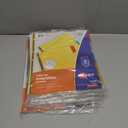 14 x Avery Binder Dividers - 5-Tab Insertable Multicolor Big Tabs for Binders, 1 Set of Dividers (11109)