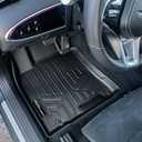 SMARTLINER All Weather Custom Fit Floor Mats 2 Row Liner Set Compatible with 2022-2025 Genesis GV70