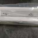 LazBlinds No Tools No Drill Cordless 1" Vinyl Mini Blinds, 100% Privacy S-Curve Blinds for Indoor Windows, Room Darkening Horizontal Window Blinds and Shades for Home, 30" W x 48" H, White