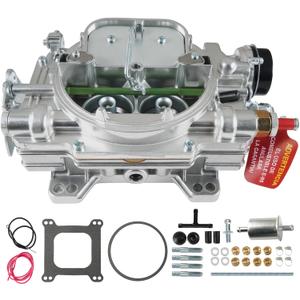 1409 Carburetor Replacement for Performer Marine 600 CFM Square Bore 4 Barrel Air Valve Secondary with Electric Choke
