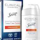 Secret Clinical Strength Antiperspirant Deodorant for Women, Stress Response, 100hr Sweat & Odor Protection, 3X Stress Protection with Hyaluronic Acid, PH Balanced, Invisible Solid, 1.6 oz (Pack of 1)