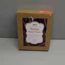 AELS 5x7 Inch Vintage Picture Frame, Elegant Antique Photo Frames with Glass Front, Photo Display, Tabletop Wall Hanging, Gift Ideas, Black Oval with Gold Trim