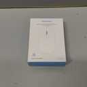 TECKNET Bluetooth Wireless Mouse, BT5.0/3.0 & 2.4GHz Rechargeable Computer Mouse, Silent Mice,4000DPI Portable USB Mice for Laptop, MacBook Pro/Air,iPad(Silver) (Sliver)