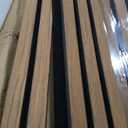 Avana Acoustic Wood Wall Panels  93.2x11.25 Inch Panels  Fits 94x12 Layout  Rustic Walnut Acoustic Panels 4 PCs Wall Panels For Interior Wall Decor For Homes, Offices  Durable Wood Panel For Wall