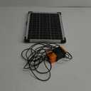 POPOSOAP 20W Solar Water Pump, Solar Powered Water Pump Outdoor with 320GPH Solar Pump, 16.4ft Cable, Fish Tank and Garden Water Features