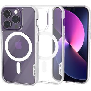Smartish iPhone 14 Pro Slim Case - Gripmunk Compatible with MagSafe [Lightweight + Protective] Thin Grip Cover - Nothin' to Hide