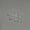Copkim 10 Pcs 14 mm Laser Protective Lenses Replacement Compatible with D1, D1 Pro, M1 Series Engraving Machine 10w 20w Diode Module