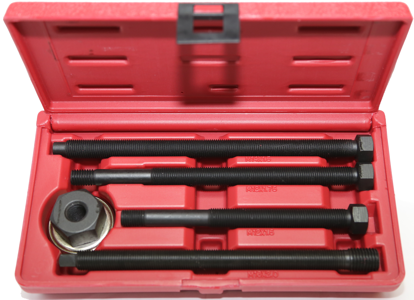 Long Reach Harmonic Balancer Installer Kit – 5 Piece Harmonic Balancer Pulley Puller Set Damper Puller Kit