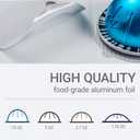 Reusable Vertuo Pods Kit for Nespresso,50 PCSAluminum Foil Lids for Reusable Nespresso Vertuo Pods,1PCS Nespresso Pod drawer Organizer