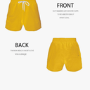 Mens Swim Trunks 5" with Mesh Lining Quick Dry Beach Shorts for Swimming Men Bathing Suit Size XL