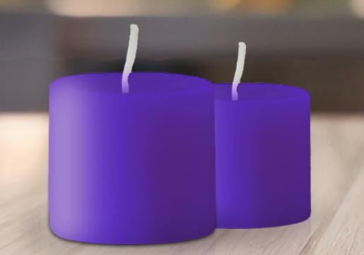 Candle Charisma Fresh Touch Scented Votive Candles - 10 Hour Burn time - Set of 12 for Dinner, Wedding, Halloween and Holiday Decorations