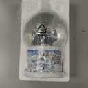 Large Christmas Snow Globes,Santa, Rotating Train, Family Scene, 10.2-inch Music Box Featuring 8 melodies and 6-Hour Timer, USB&Battery-Powered, Gift for Men and Children Indoor Christmas Decoration