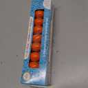 2 x The Dreidel Company Hanukah Electric Menorah Replacement Bulbs, Orange (9-Pack)