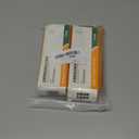 6 Pack Non-Mortise Door Hinges, 4 x 3 inch Stainless Steel Door Hinge, Easy to Install with Mounting Screws,Black