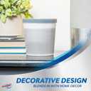 Damp Rid Refillable Moisture Absorber  Fresh Scent Humidity Absorber & Odor Absorber with 11oz Cup and 44oz Refill Bag, Cleaner Air for Closet & Bathroom  ILIOS Packaging