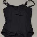 Capezio Girls' Team Basic Camisole Leotard with Adjustable Straps (Large, Black)