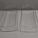 iDesign Stackable Clear Plastic Extra Long Storage Bin, Organizer for Kitchen Cabinet or Pantry, 2-Pack