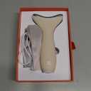 REVO Genie | 3-in-1 Face & Neck Beauty Massager with Heat, 3 Light Therapies, Smart Vibration | Red Light, Blue Light, Green Light Therapy for Smooth Glowing Skin