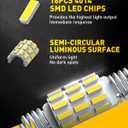 AUXITO DE3175 6418 LED Bulbs 3175 6411 Bulb White 6500K 4014 Chipsets 31mm 36mm Festoon Bulb Bright LED Replace for Car Interior Dome Courtesy Door Map Trunk License Plate Light Parking Light, 6 Pack