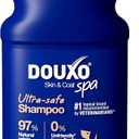 DOUXO SPA Shed Control Dog Shampoo, 16 fl oz. Reduces Excessive Shedding, Cleans and Hydrates the Skin, Leaves the Coat Soft, Radiant, and Smelling Great