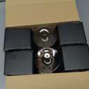 KROSNO Crystal Champagne Flute Glass | Set of 6 | 6.1 oz | Avant-Garde Collection | Perfect for Home, Restaurants and Parties | Dishwasher Safe